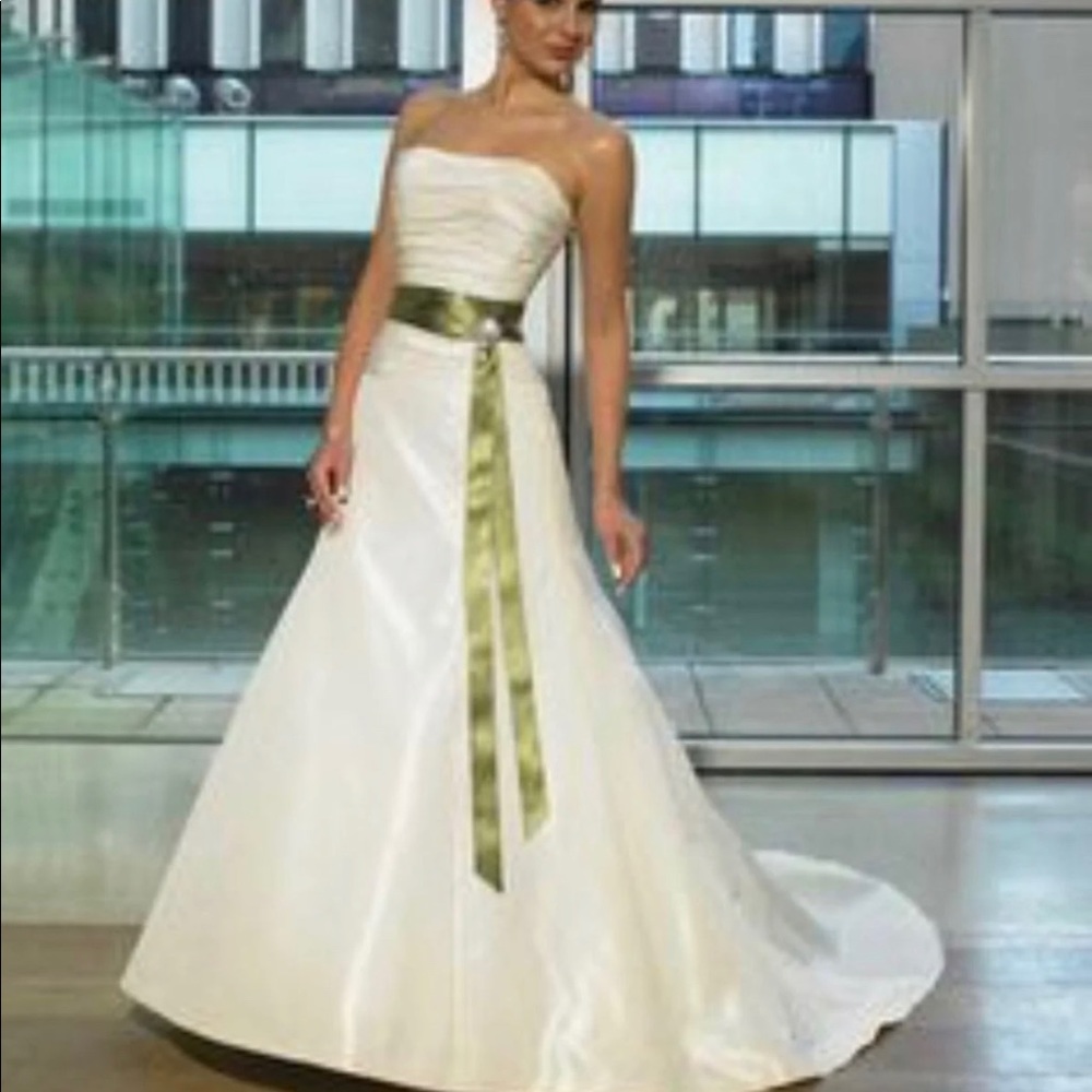 New designer wedding gown